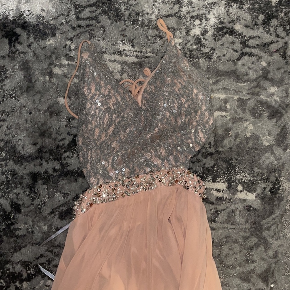 Long Prom Dress Open Back